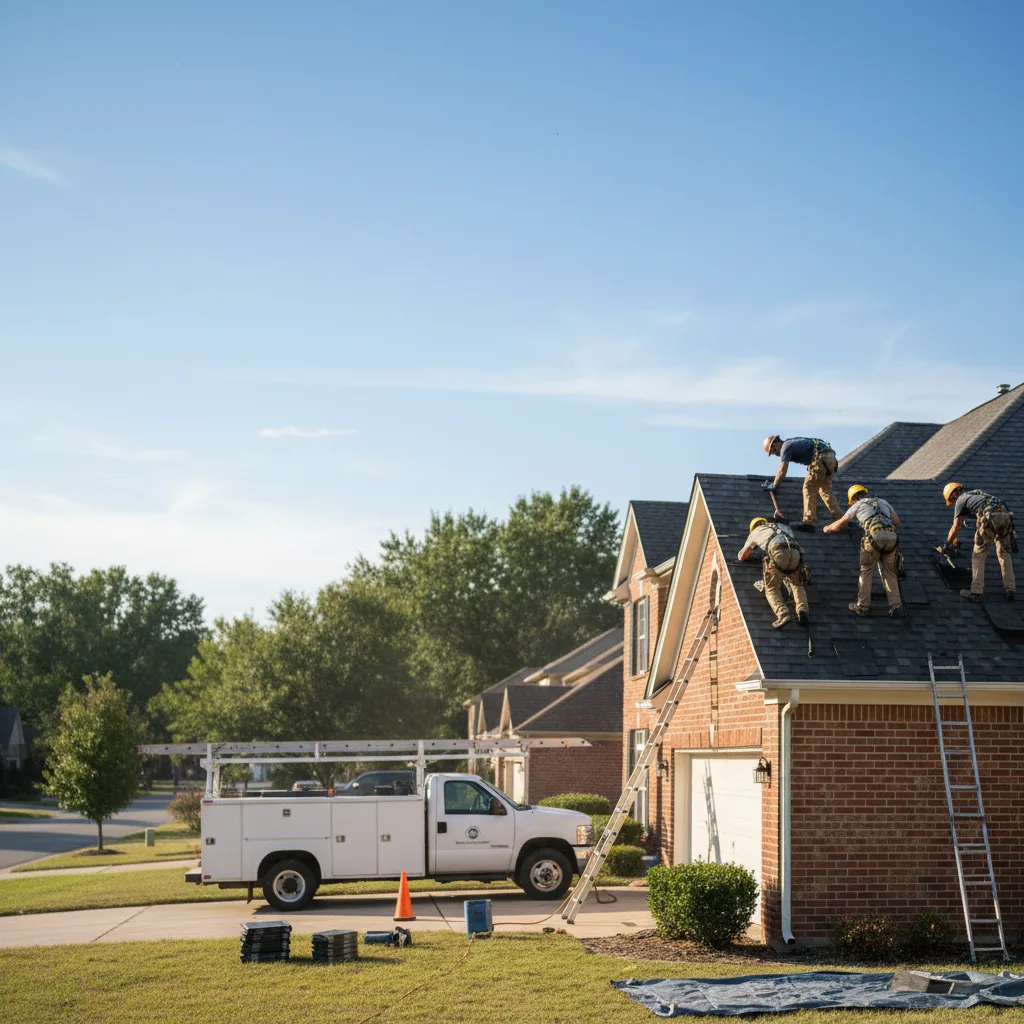Roof Repair in Anson